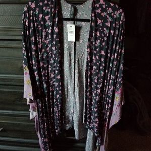 Lane Bryant Floral Kimono